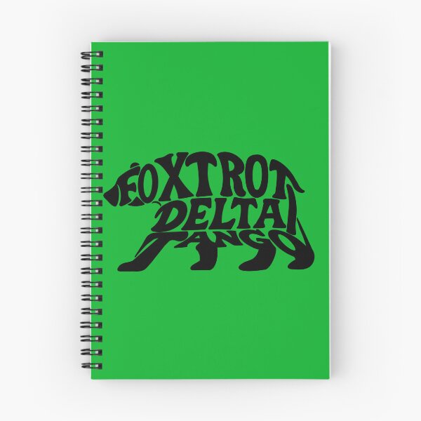 Item preview, Foxtrot Delta Tango designed and sold by Kate Miller Illustrator.