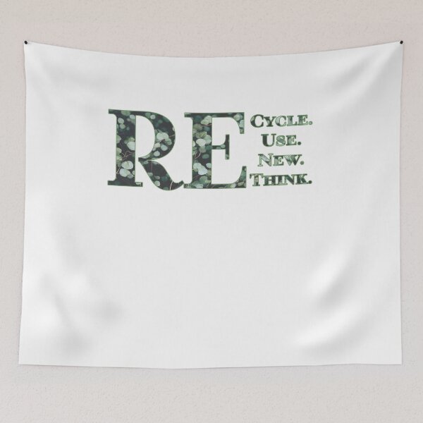 Item preview, Earth Day – Recycle Reuse Renew Rethink Environmental Awareness Design designed and sold by killuaOmo.