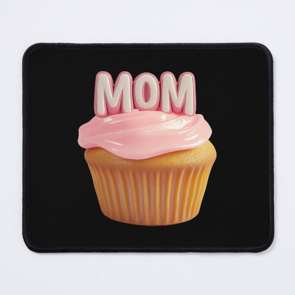 Item preview, MOM word on a blueberry muffin designed and sold by FWLKIT.