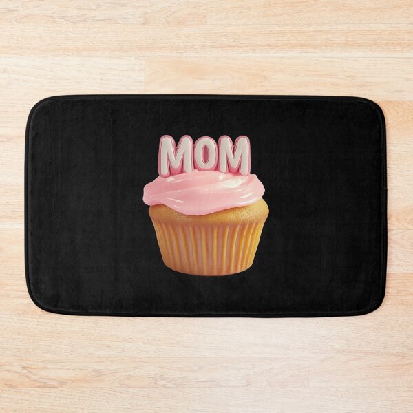 Item preview, MOM word on a blueberry muffin	 designed and sold by FWLKIT.