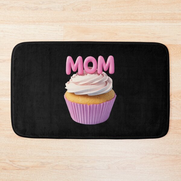 Item preview, MOM text frosting on a mini cupcake designed and sold by FWLKIT.