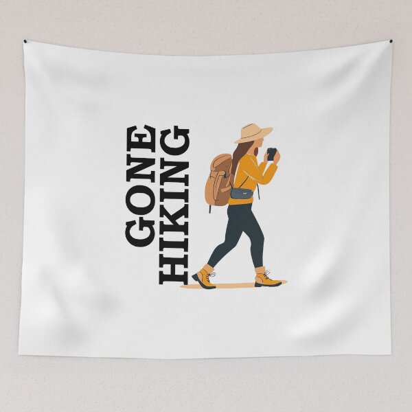 Item preview, Gone Hiking For Mothers Day With Hiking Boots designed and sold by FWLKIT.