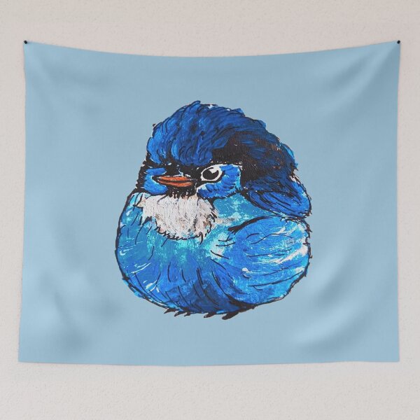 Item preview, Blue Bird (Circle) designed and sold by ZakAlsoDraws.