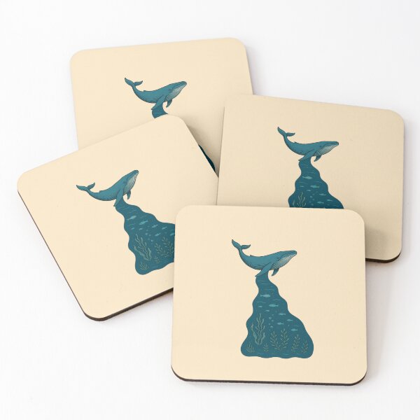 Item preview, Cosmic Whale Flow – Underwater Universe designed and sold by RANShopX.