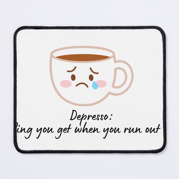 Item preview, Sad Coffee Cup – Out of Coffee, Out of Luck designed and sold by holaitssher.