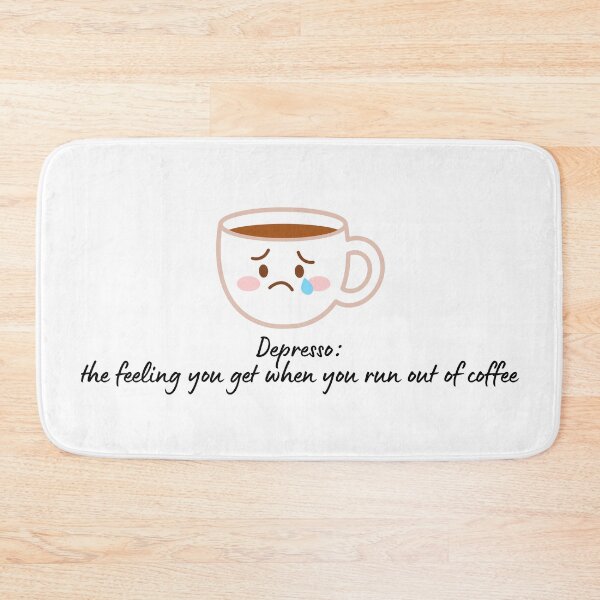 Item preview, Sad Coffee Cup – Out of Coffee, Out of Luck designed and sold by holaitssher.