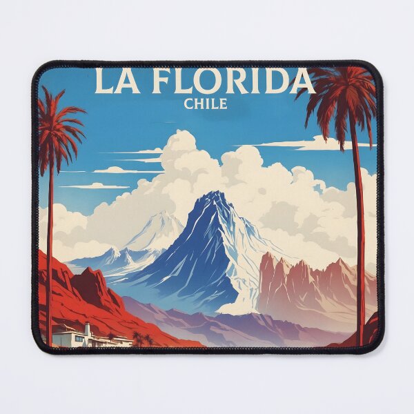 Item preview, La Florida Chile Retro Vintage Poster Tourism designed and sold by TravelersGems.