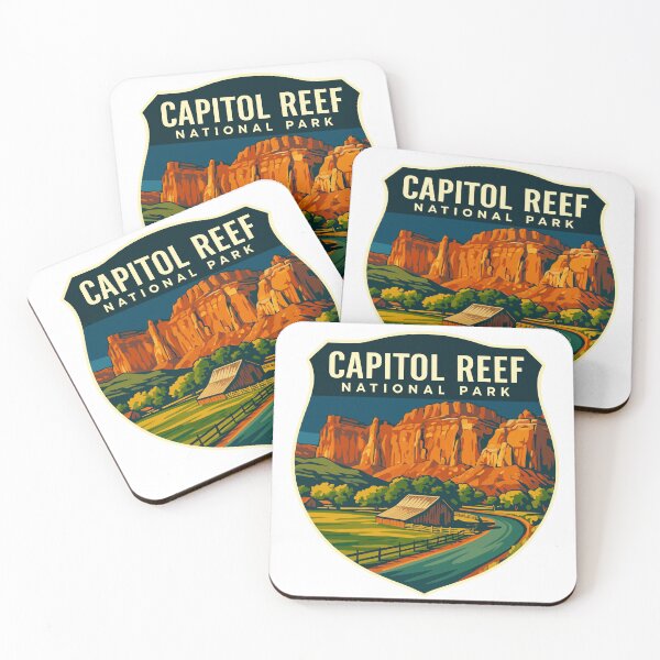 Item preview, Capitol Reef National Park Utah Sticker designed and sold by Ismeal Von.
