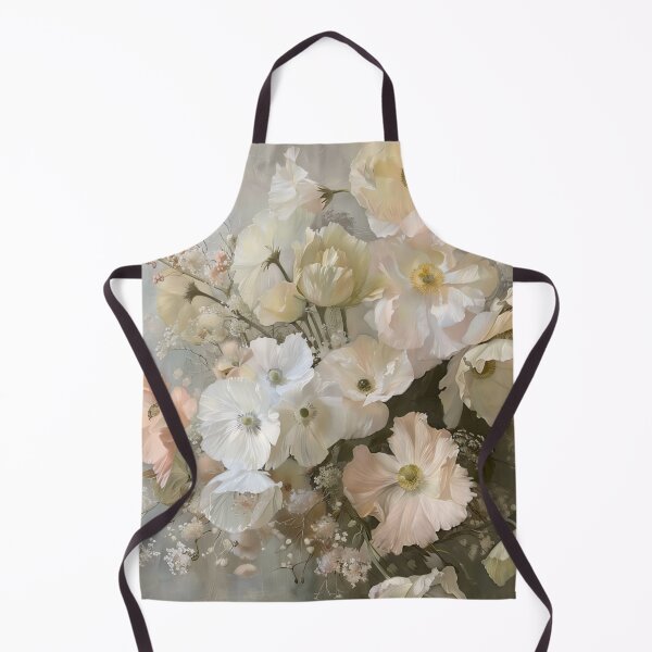 Item preview, Whispers of Light – Vintage floral poetry in delicate pastel shades designed and sold by CosmicGlyph.