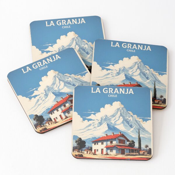 Item preview, La Granja Chile Retro Vintage Poster Tourism  designed and sold by TravelersGems.
