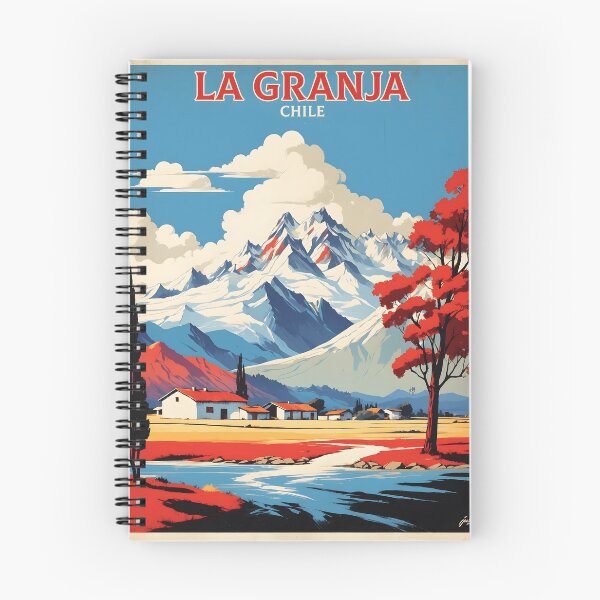 Item preview, La Granja Chile Retro Vintage Poster Tourism  designed and sold by TravelersGems.