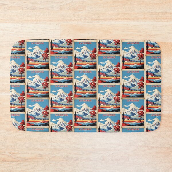 Item preview, La Granja Chile Retro Vintage Cartel Turismo designed and sold by TravelersGems.