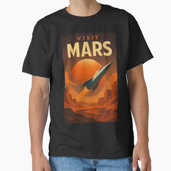 Item preview, Visit Mars designed and sold by Rue Market.