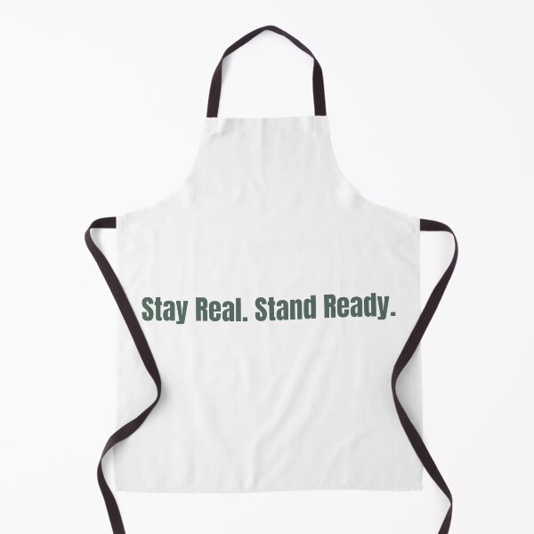 Item preview, Stay Real Stand Ready T-Shirt | M/TTY Authentic Lifestyle Wear designed and sold by M/TTY.
