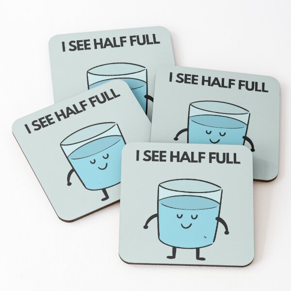 Item preview, I see half full glass I see half full glass T-shirt, Glass half full, Positive meaning designed and sold by DianaN22.