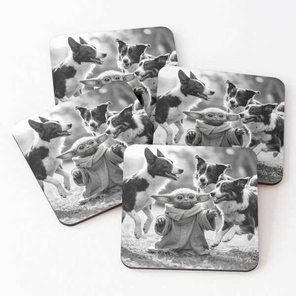 Item preview, Border Collies y amigos designed and sold by NicolasGlowArt.