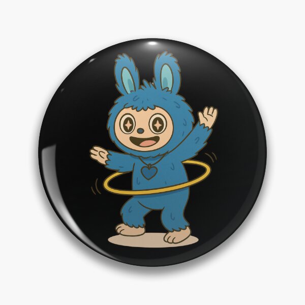 Item preview, LABUBU Creature Hula Hooping – Cute Cartoon Design designed and sold by PHILOSOPHY-SWAG.