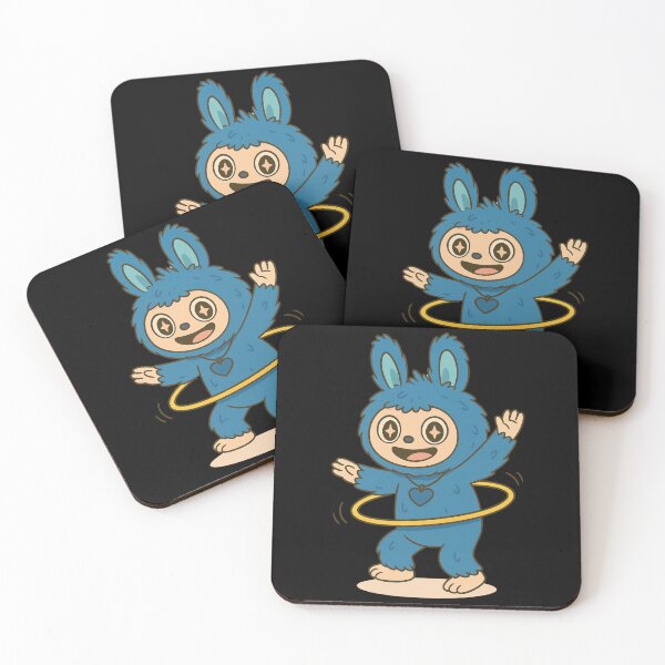 Item preview, LABUBU Creature Hula Hooping – Cute Cartoon Design designed and sold by PHILOSOPHY-SWAG.