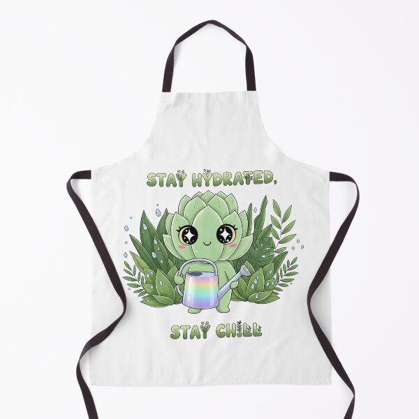 Item preview, Stay Hydrated Stay Chill - Cute Plant Kawaii Water Reminder Art designed and sold by AnnDesignStudio.