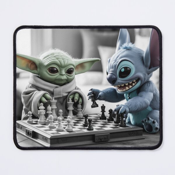 Item preview, Two Friends Playing Chess designed and sold by NicolasGlowArt.