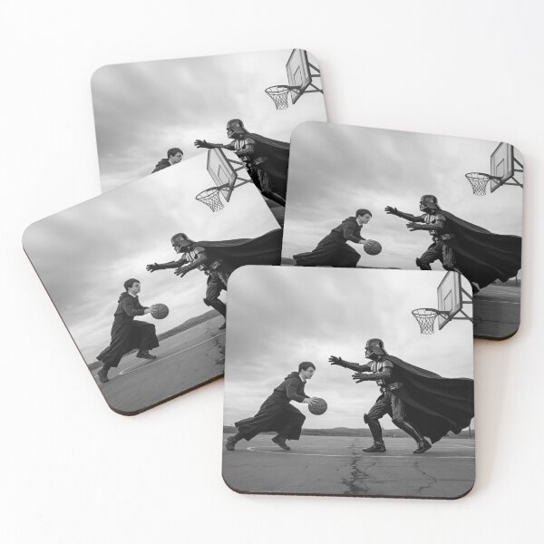 Item preview, Basketball Game Black and White designed and sold by NicolasGlowArt.