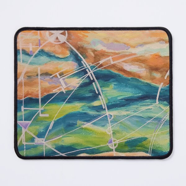 Item preview, Porto Covo Abstract designed and sold by Tereza Pilar Art.