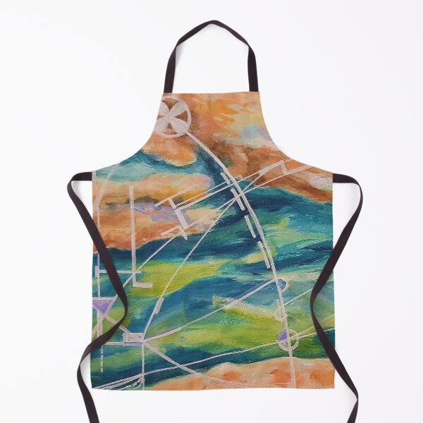 Item preview, Porto Covo Abstract designed and sold by Tereza Pilar Art.