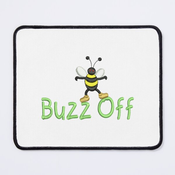 Item preview, Buzz Off Text with Attitude Bumble Bee designed and sold by TikkiMakes.