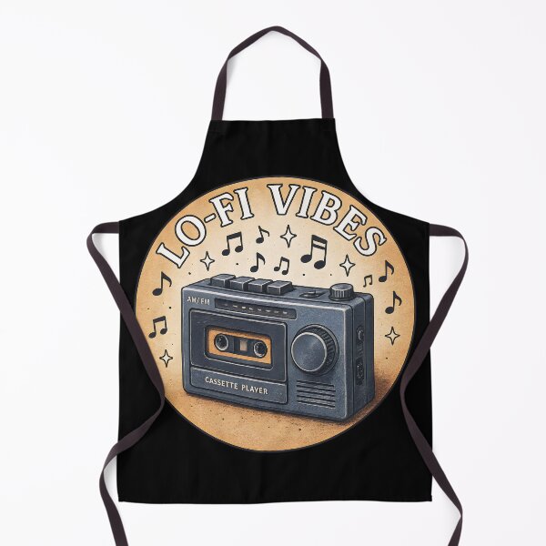 Item preview, Lo-Fi Vibes Cassette Player Art | Retro Music Aesthetic Vintage Tape Recorder Design designed and sold by Shoot-The-Moon.
