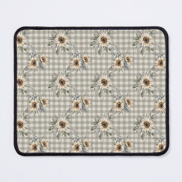 Item preview, Plaid watercolor sunflower designed and sold by Bloomie Studio.