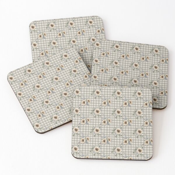 Item preview, Plaid watercolor sunflower designed and sold by Bloomie Studio.