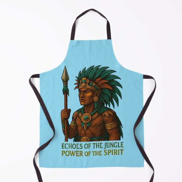 Item preview, Mayan Warrior Tribal Art – Ancient Power & Jungle Spirit Design designed and sold by Maximilianos.