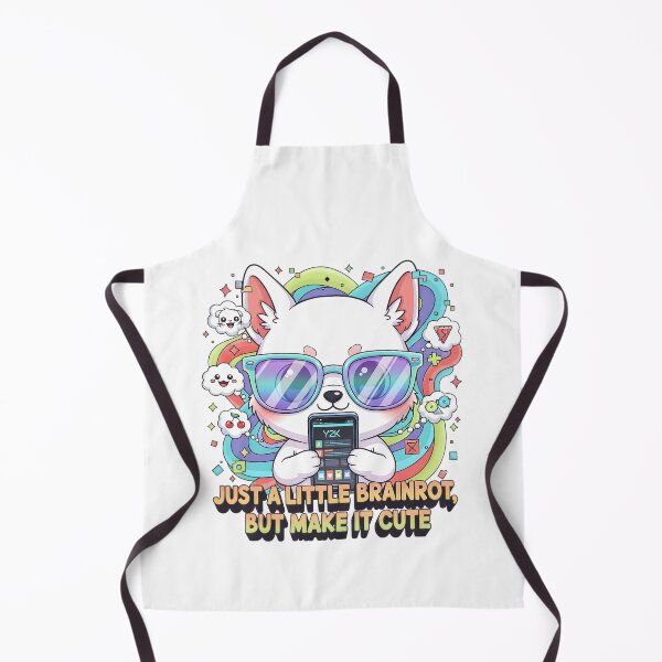 Item preview, Just A Little Brainrot But Make It Cute Y2K Fox Aesthetic Internet Culture Design designed and sold by AnnDesignStudio.
