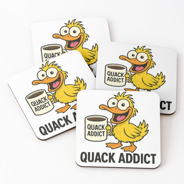 Item preview, Quack Addict – Funny Duck Meme Design designed and sold by Duckish Store.