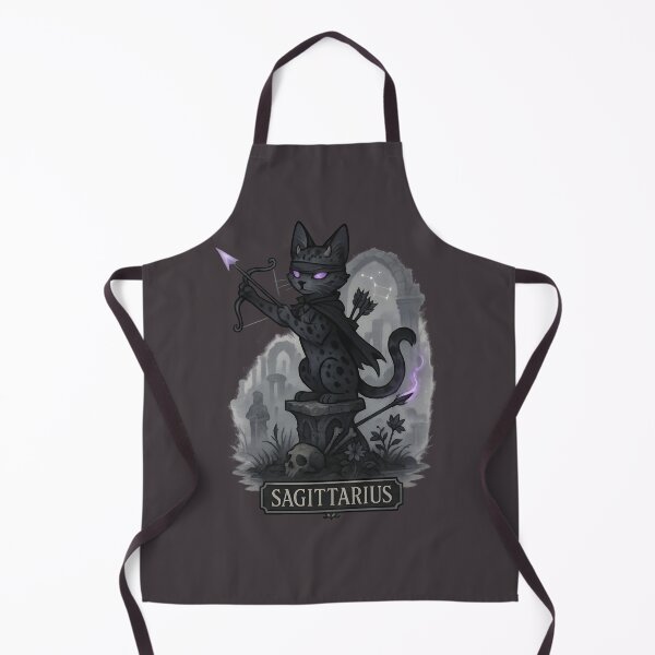 Item preview, Gothic Sagittarius Cat with Spectral Arrow designed and sold by Ironicdoll.