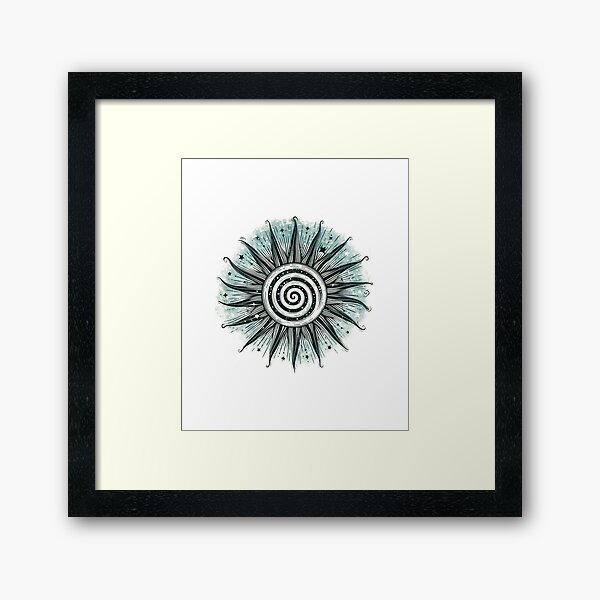 Item preview, Spiral Sun Symbol T-Shirt designed and sold by Silent-Creek.