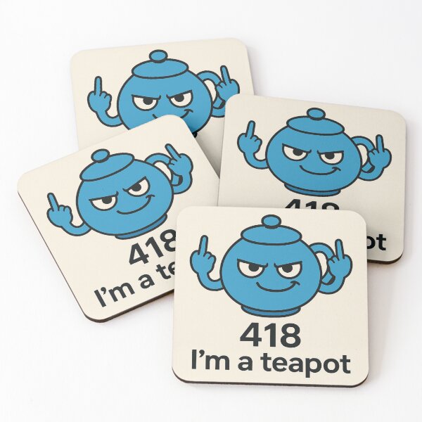 Item preview, 418 I'm a teapot - Aggressive teapot designed and sold by ShortFinalArt.