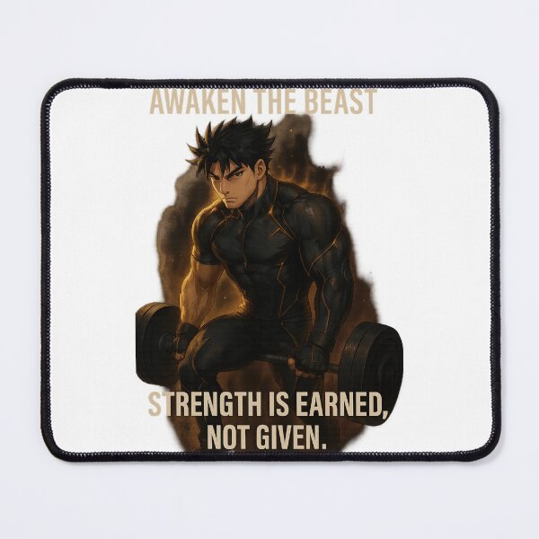 Item preview, "Awaken the Beast – Strength is Earned" designed and sold by NaniRm.