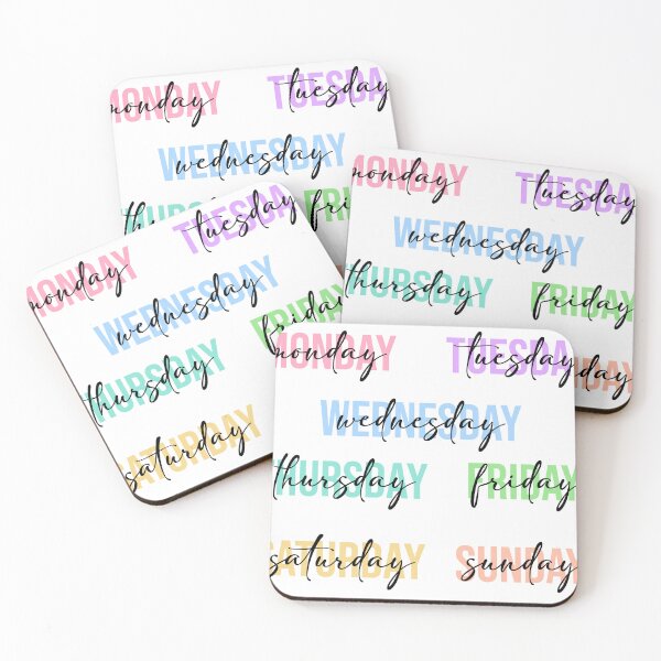 Item preview, Days of the Week  designed and sold by GlowInSnow.