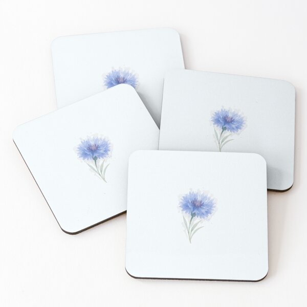 Item preview, Watercolor Cornflower designed and sold by Loavesofcats.