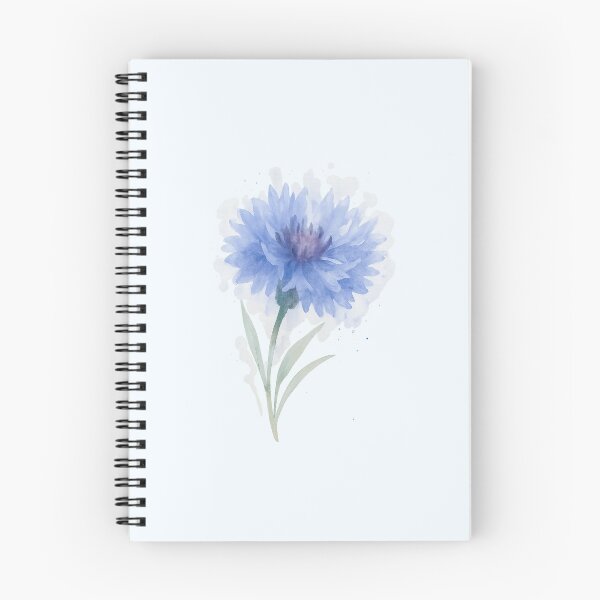 Item preview, Watercolor Cornflower designed and sold by Loavesofcats.