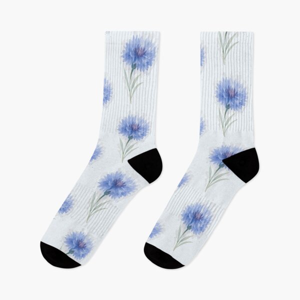 Item preview, Watercolor Cornflower designed and sold by Loavesofcats.