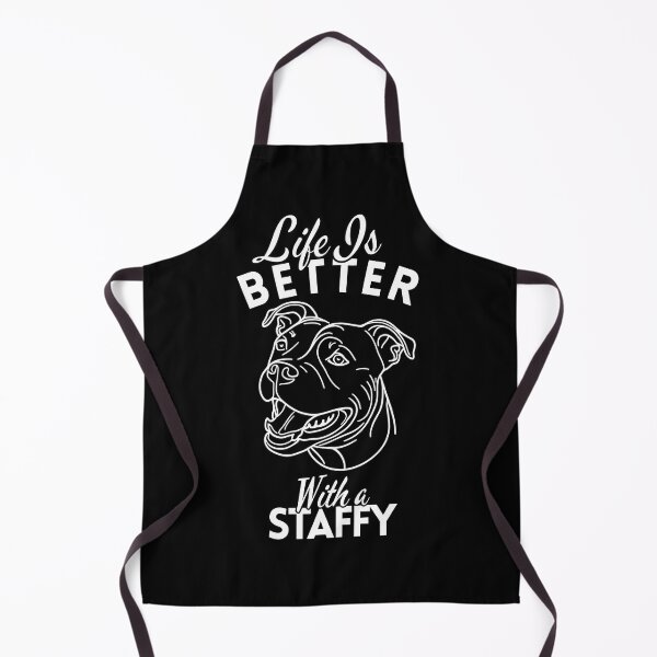 Item preview, Life Is Better With a Staffordshire Terrier – Minimalist Loyal and Strong Dog Design designed and sold by GoodyPaws.