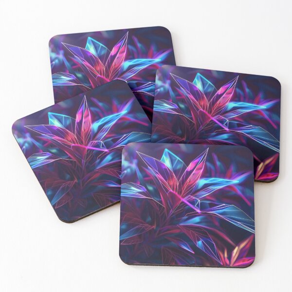 Item preview, Crystalline Bloom – Synthetic growth in light form designed and sold by CosmicGlyph.
