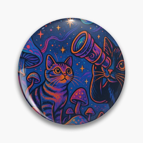 Item preview, Astral Cats designed and sold by ByArtKarol.