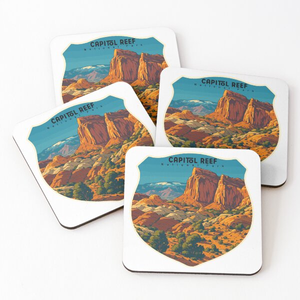 Item preview, Capitol Reef National Park Utah Sticker designed and sold by Ismeal Von.