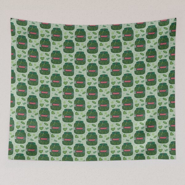 Item preview, I Love Pickles: The Pattern! designed and sold by PepAndGrace.