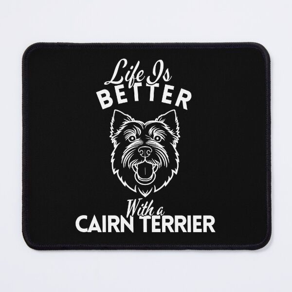 Item preview, Life Is Better With a Cairn Terrier – Minimalist Brave and Curious Terrier Design designed and sold by GoodyPaws.