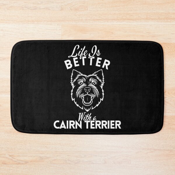 Item preview, Life Is Better With a Cairn Terrier – Minimalist Brave and Curious Terrier Design designed and sold by GoodyPaws.
