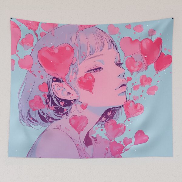 Item preview, Floating Hearts and Silent Emotions designed and sold by Meltisca.